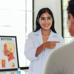 Professional Botox consultation about botox sale near me