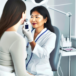 Professional Acne Scar Treatment consultation about rf microneedling near me