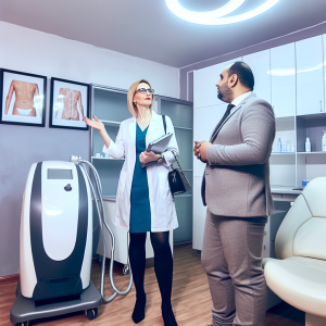 Professional CoolSculpting consultation about coolsculpting near me