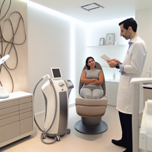 Professional CoolSculpting consultation about cool sculpting cost