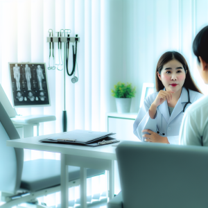 Professional Prp Hair Restoration consultation about hair injections for growth